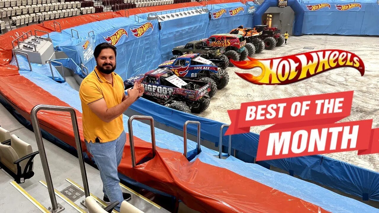 Real-life Hot Wheels monster trucks | Azmvlogs | Unbelievable Power