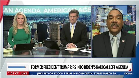 Former President Trump Rips Into Biden’s Radical Left Agenda