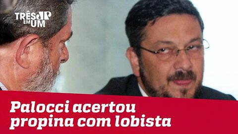 Palocci diz que Lula renovou MP em troca de dinheiro para o filho