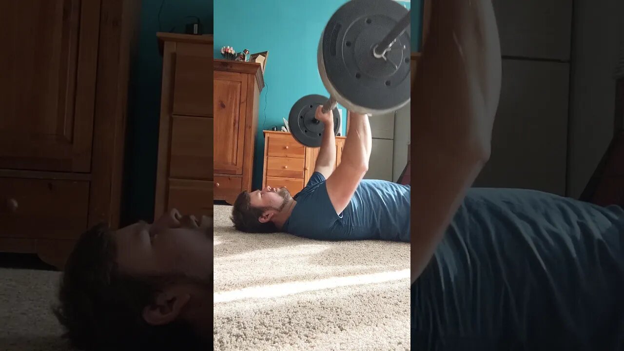 55LB bench press, Can we beat 50?