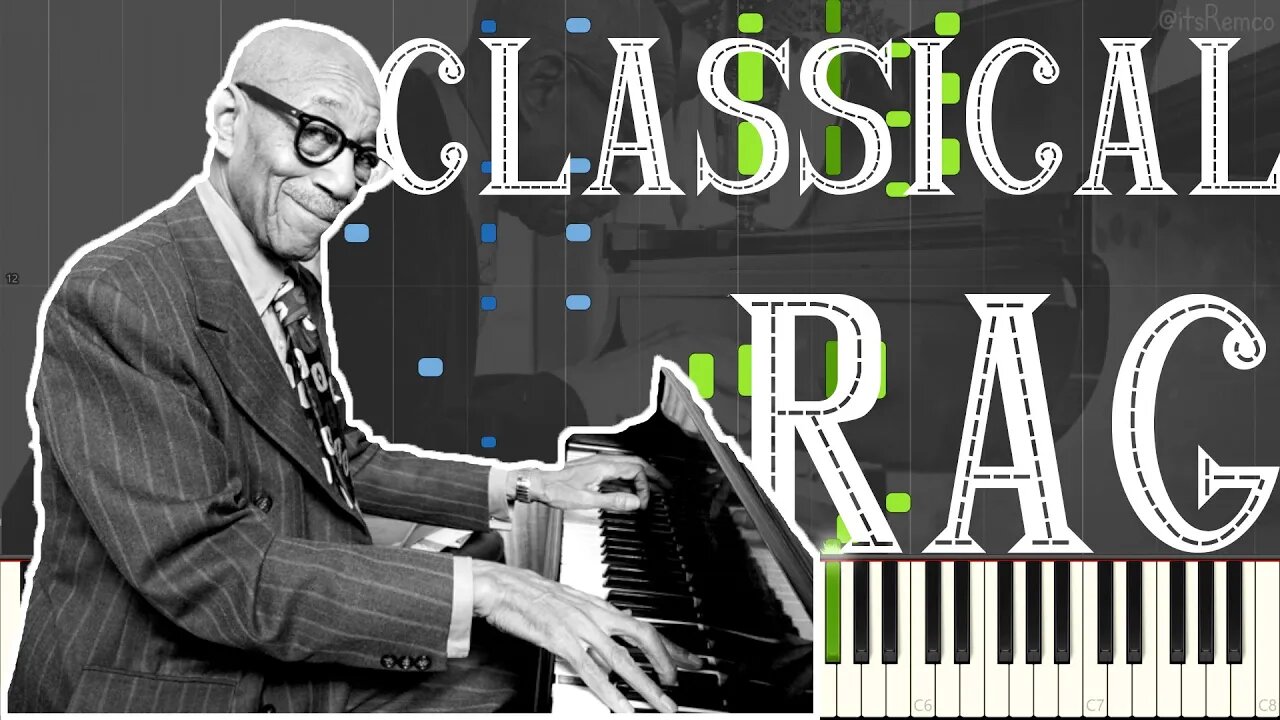 Eubie Blake - Classical Rag (Ragtime Ballad Piano Synthesia)