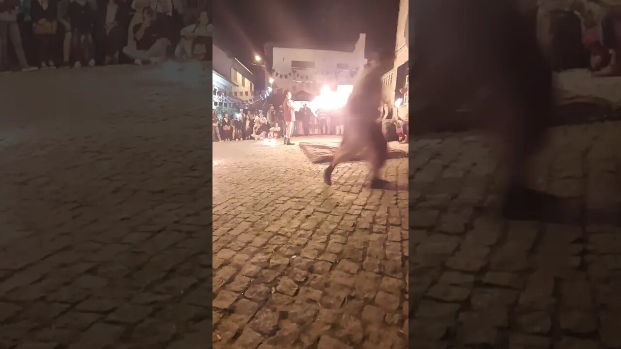 acrobacias demais-feira mediaval