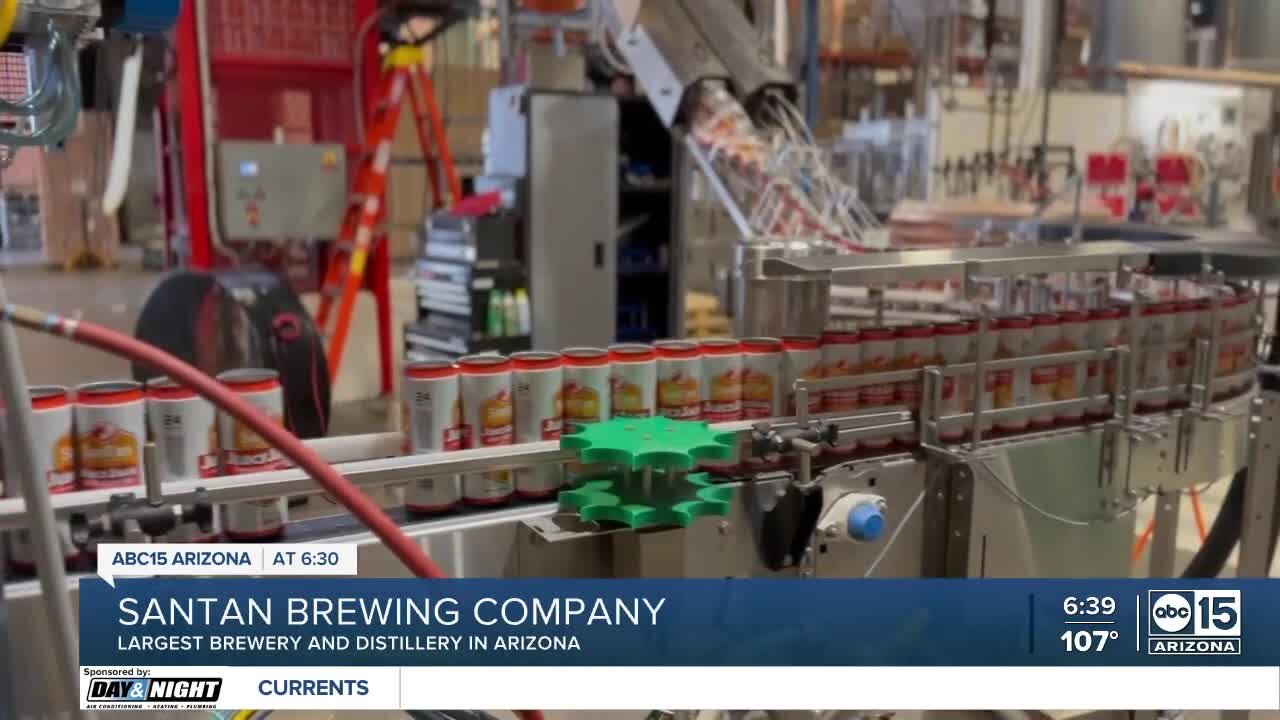 A look at at Arizona's largest brewery and distillery