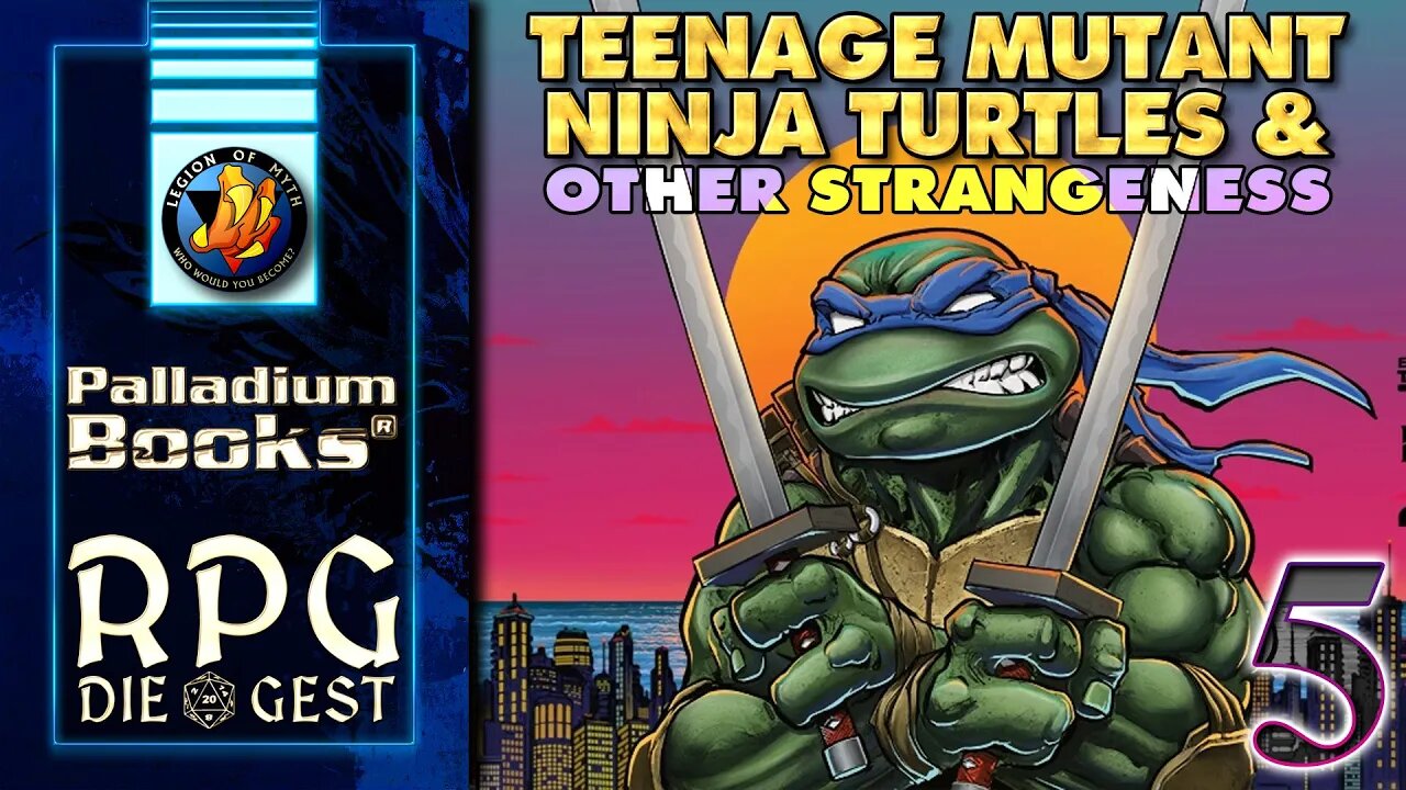 Teenage Mutant Ninja Turtles & Other Strangeness - [Pt. 5/5] - Kevin Siembieda & Sean Roberson