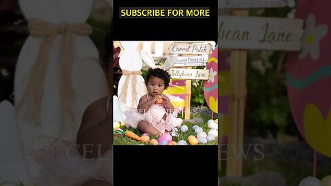 Diddy's Daughter First Easter 😍Isnt she adorable ?