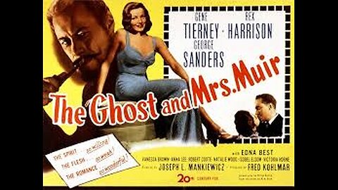 THE GHOST AND MRS. MUIR (1933). Colorized.