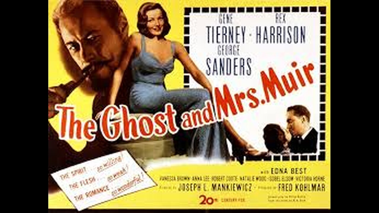 THE GHOST AND MRS. MUIR (1933). Colorized.