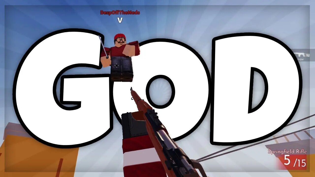 POV: You 1v1 GOD... (Roblox Arsenal)