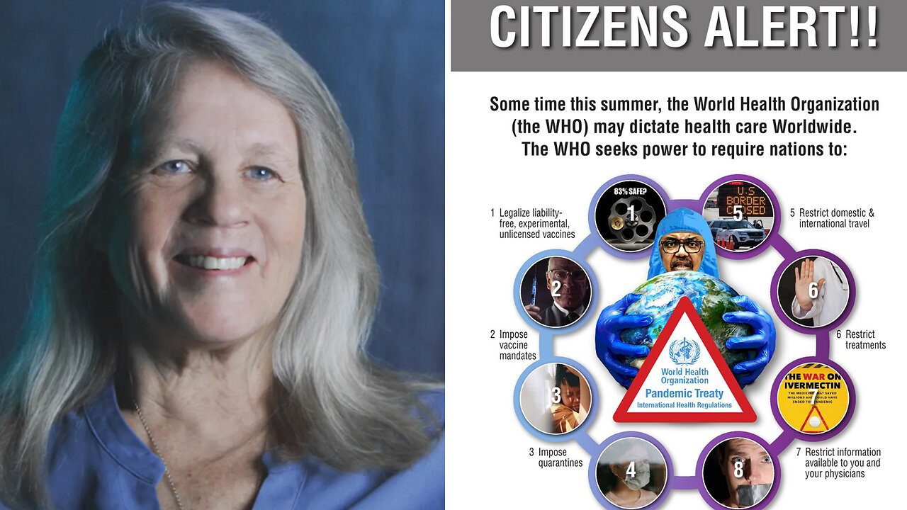 Dr. Judy Mikovits | Citizens Alert!!! "The World Health Organization (The W.H.O.) May Dictate Healthcare Worldwide | What Is the WHO? What Is the CDC? Why Did the CDC Once Recommend DDT?