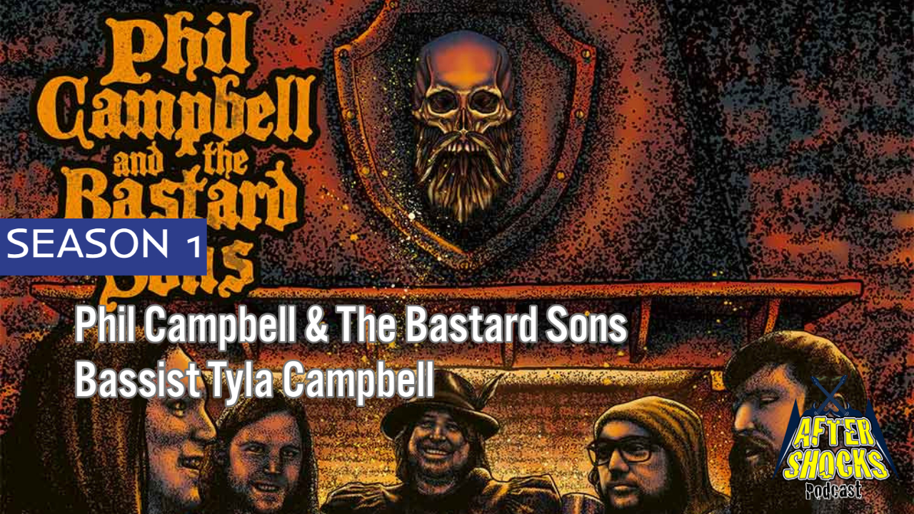 Phil Campbell & The Bastard Sons - WE'RE THE BASTARDS - Bassist Tyla Campbell