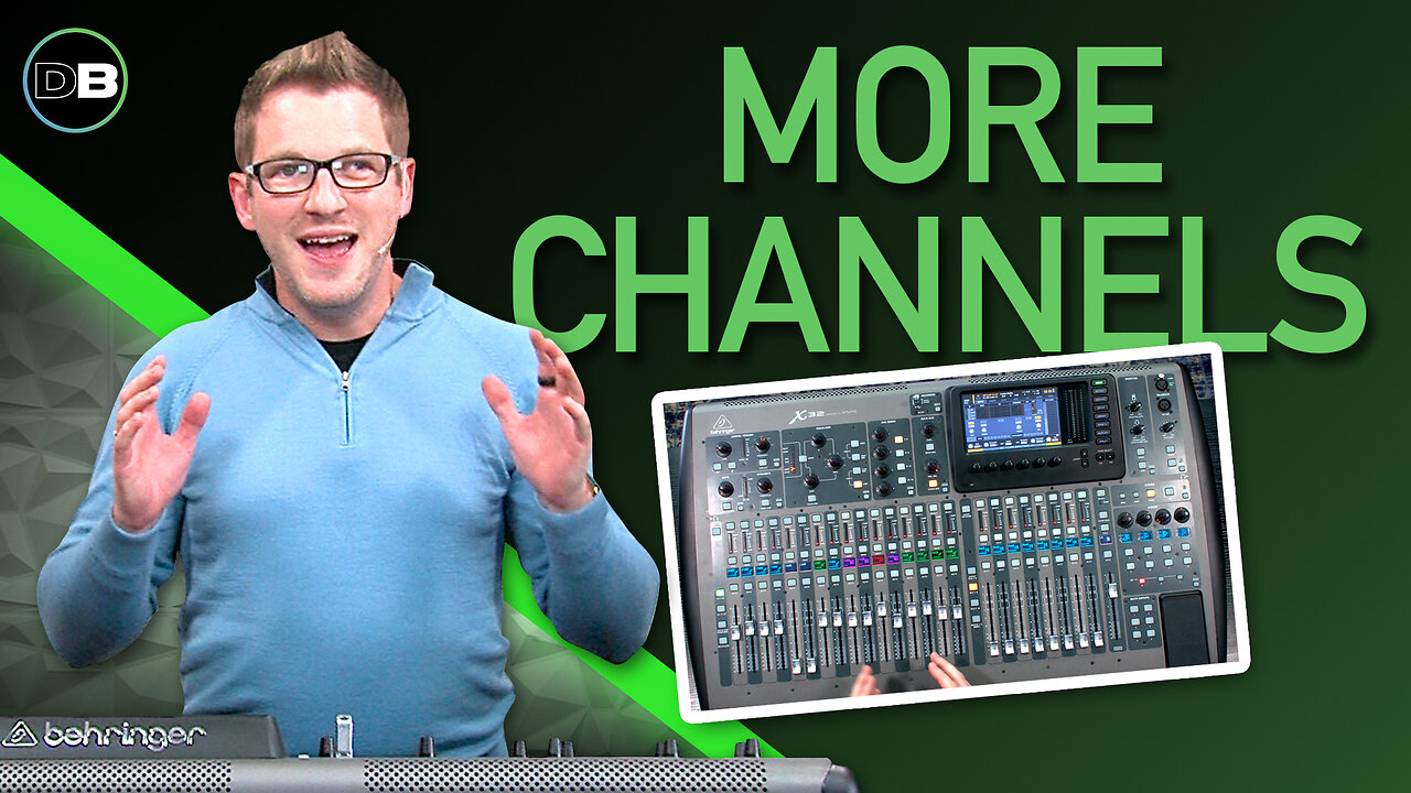 Maximizing Channels on the Behringer X32