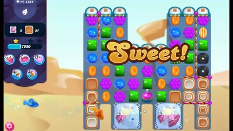 Candy Crush Level 4324 Talkthrough, 14 Moves 0 Boosters