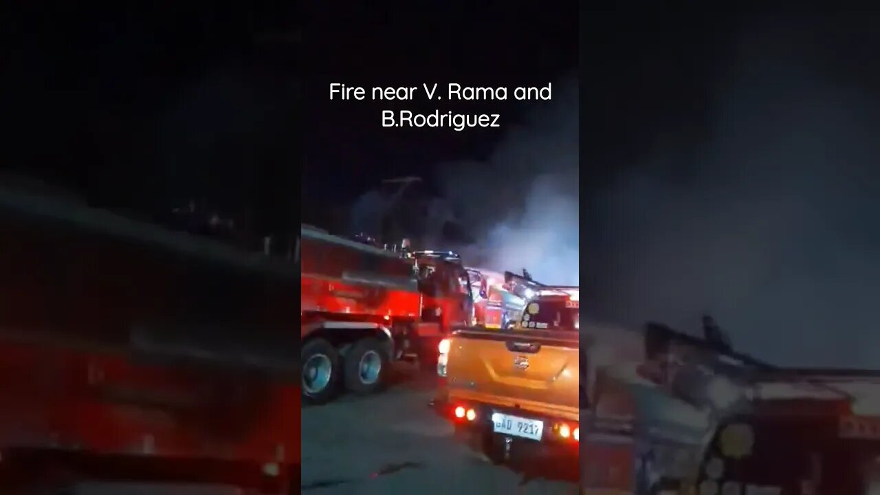 Fire near V.Rama and B.Rodriguez Cebu City