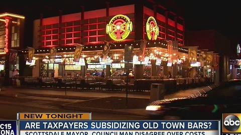 Is Old Town nightlife a nuisance?