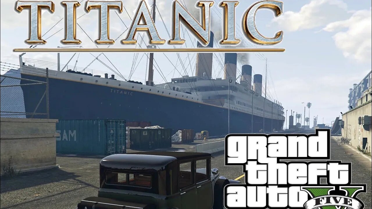 Titanic MOD GTA5 #titanic #gta5