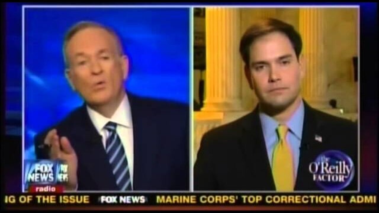 Senator Rubio Sits Down with Fox News' Bill O'Reilly