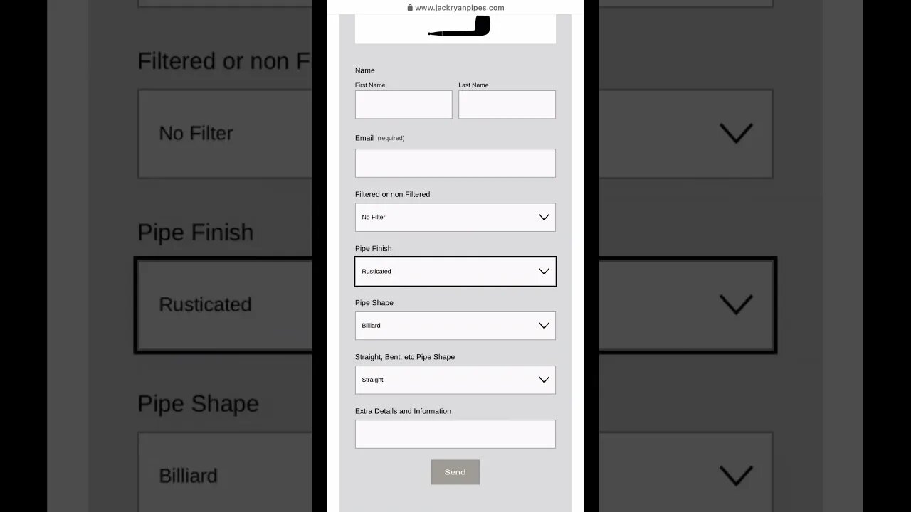 New commission form