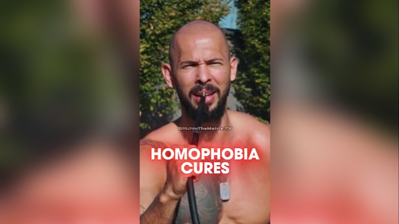 Andrew Tate: Homophobia is The Cure To Mental Disorders