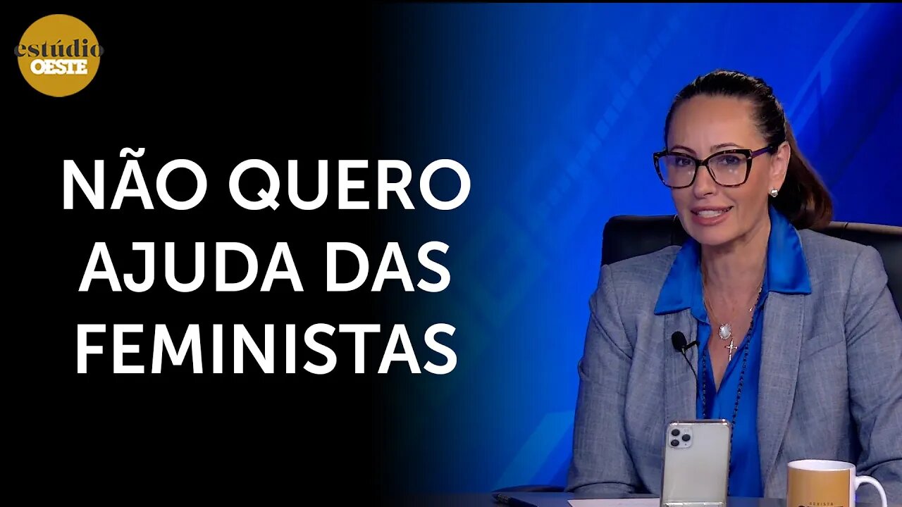 Ana Paula Henkel denuncia a hipocrisia das militantes de esquerda | #eo