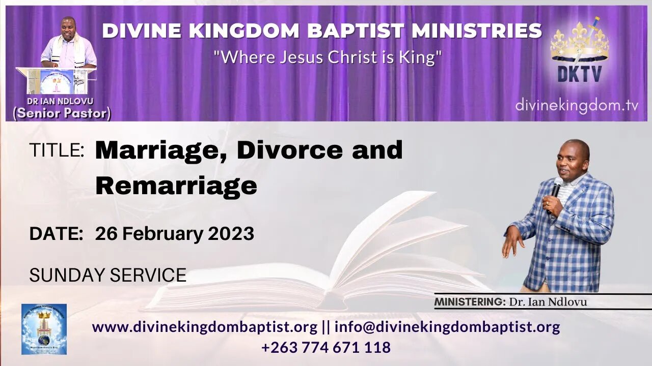 Marriage, divorce and remarriage (26/02/23)