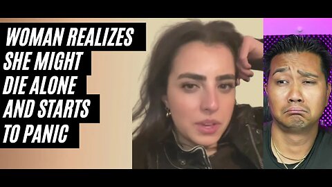 Woman Realizes She Might Die Alone And Panics For Romance. She's Desperate For Relationship And Love