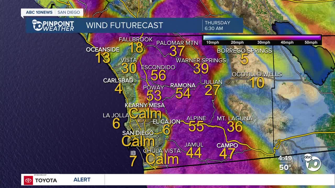 ABC 10News Pinpoint Weather with Meteorologist Megan Parry