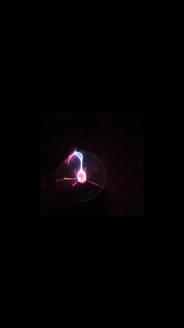 Watch This Plasma Globe Powering LED lights
