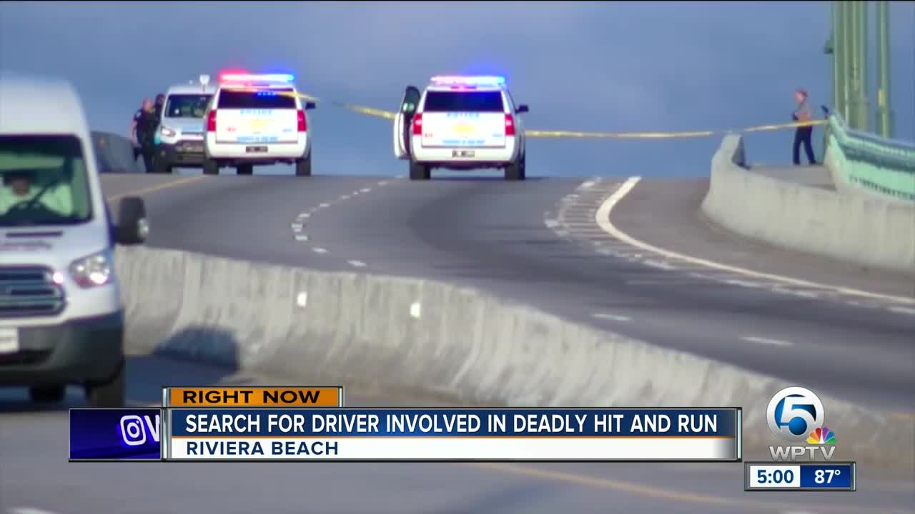 78-year-old man killed in Riviera Beach hit and run crash