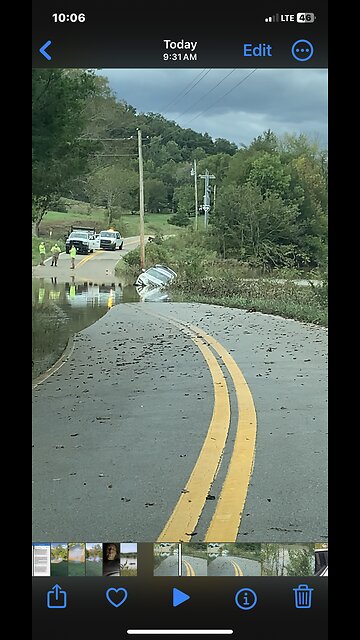 Cant get to my house. All roads are blocked