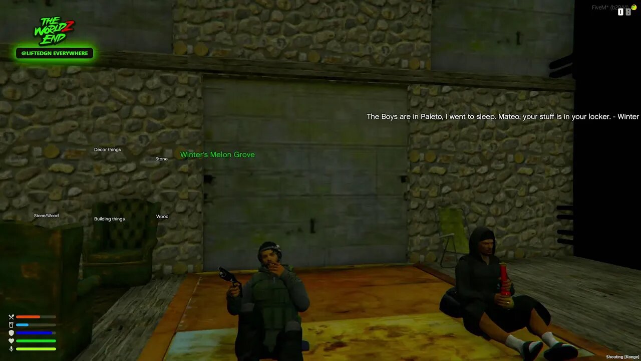 Ziggy Malone TWE The Worldz End RP Come hang out 420 friendly.