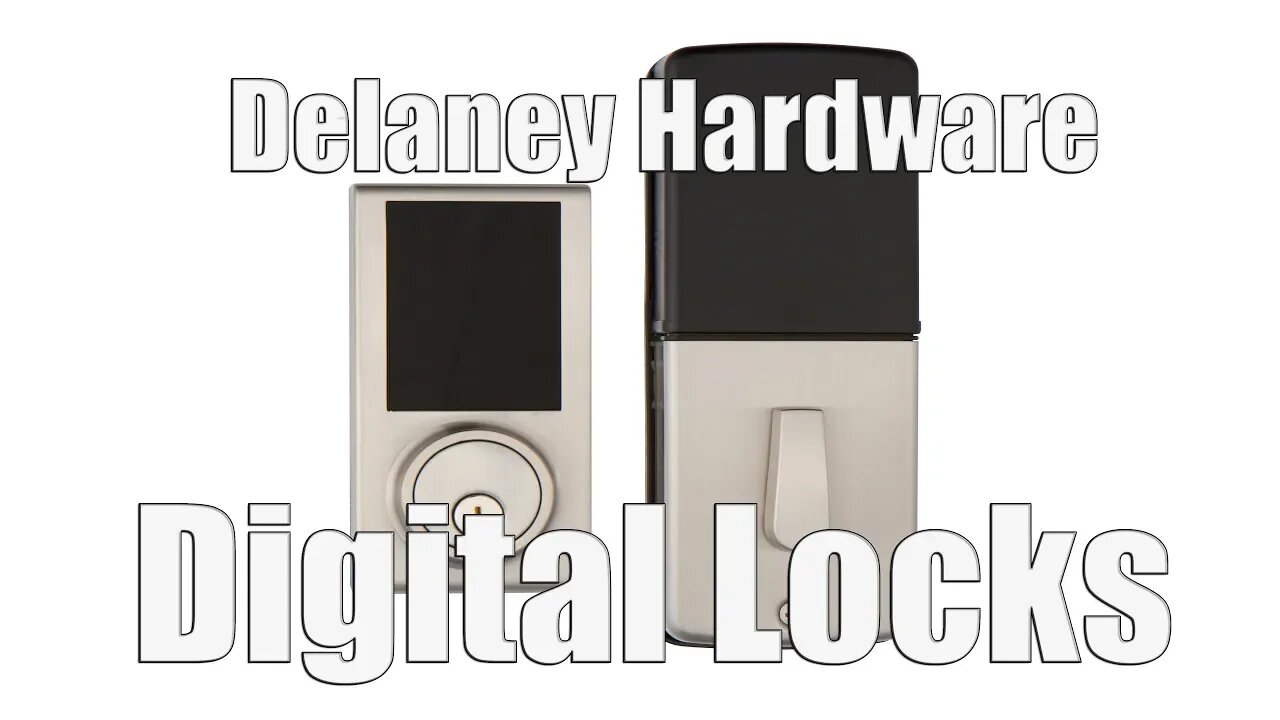 Delaney Hardware Digital Locks KP300 and Handlesets Sk500