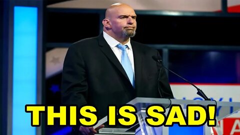 Democrats should be EMBARRASSED by John Fetterman last night! That was a tough watch and SAD!