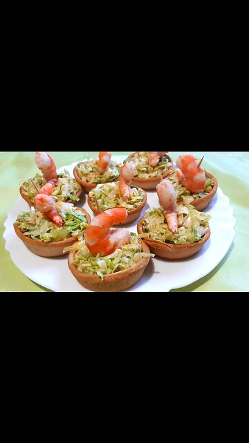 You have not tried such delicious stuffed tartlets.