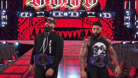 WWE2K22: The Usos Full Entrance