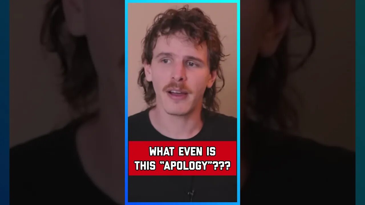 The WORST Apology from Idubbbz?