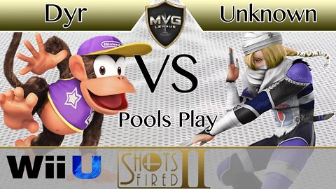 MVG|Dyr (Diddy) vs. Nexus Unknown (Sheik) - Pools Play - Shots Fired 2