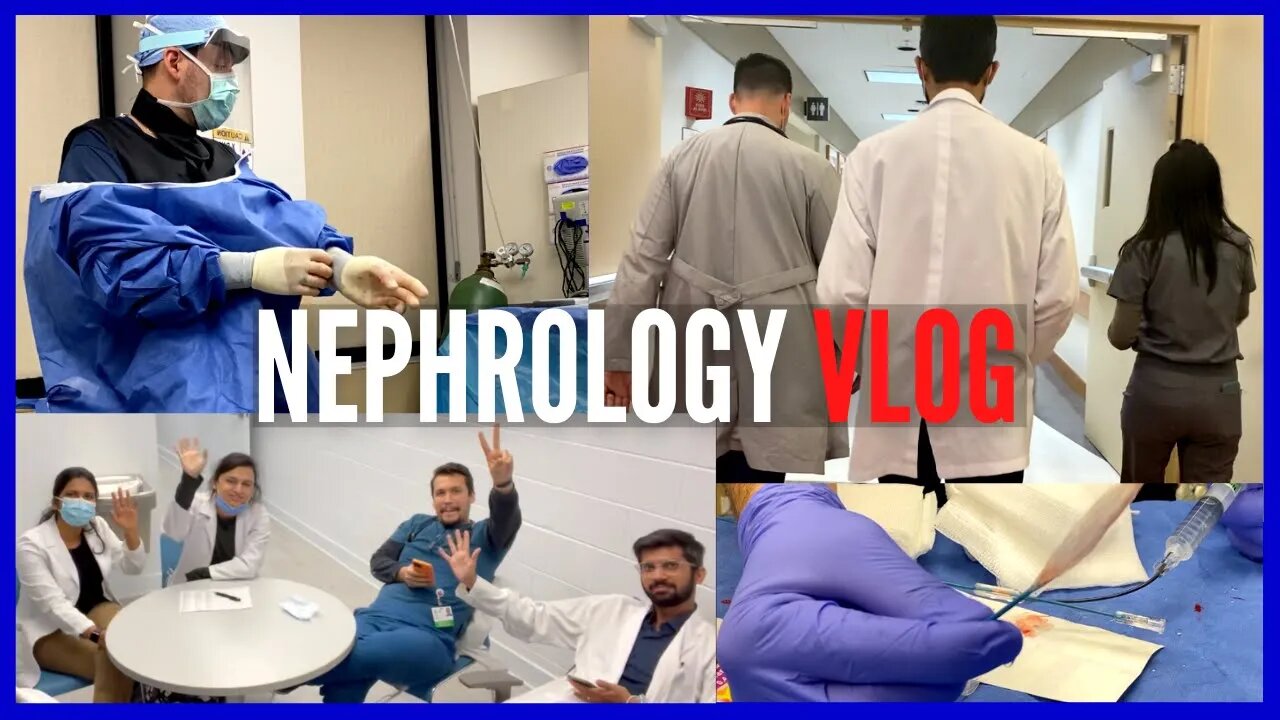 Life in Nephrology (kidney failure, dialysis, COVID death & more) | VLOG (Part 1)