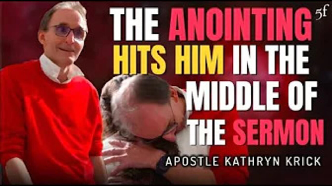 The Anointing Hits Him in the Middle of the Sermon