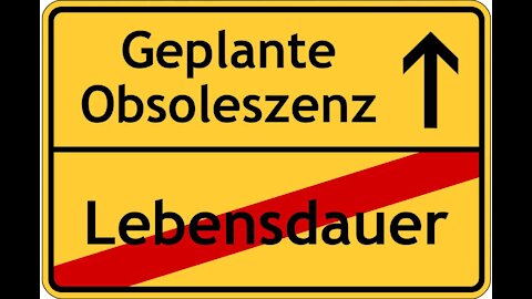 Geplante Obsoleszenz