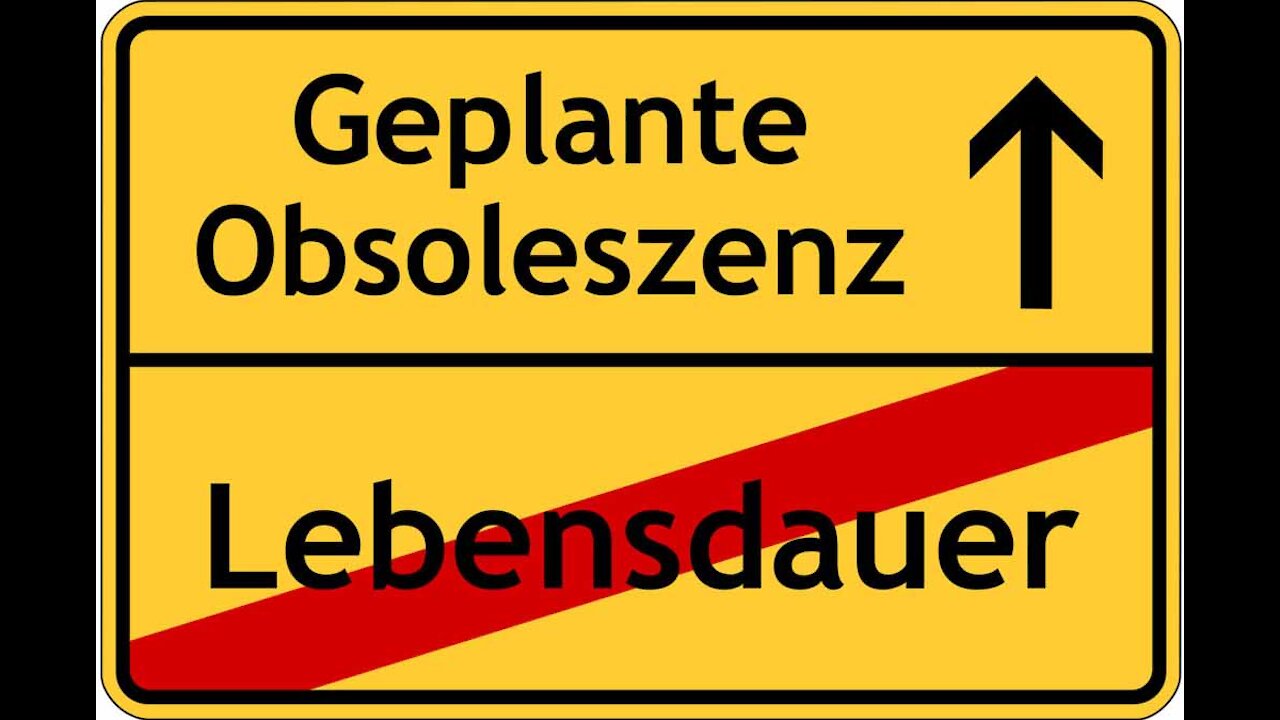 Geplante Obsoleszenz