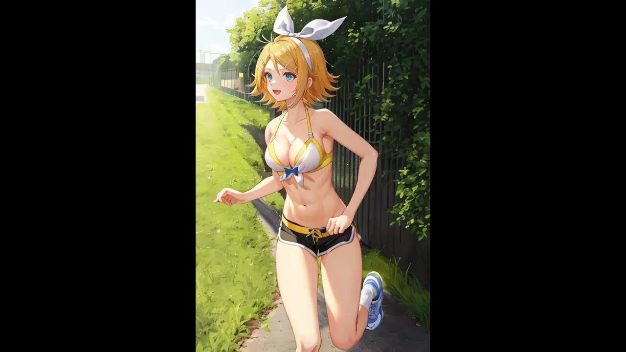 Running AI Art Story Volume 12 Kagamine Rin