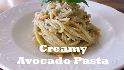 Creamy Avocado Pasta | Must Try