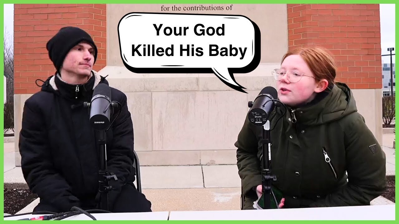 "Your God Killed His Baby" Pro Choicer VS Abolitionist of Abortion