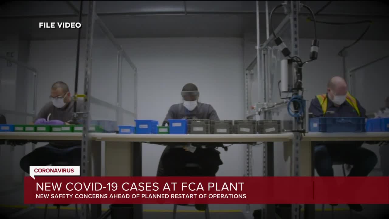 New COVID-19 cases at FCA plant