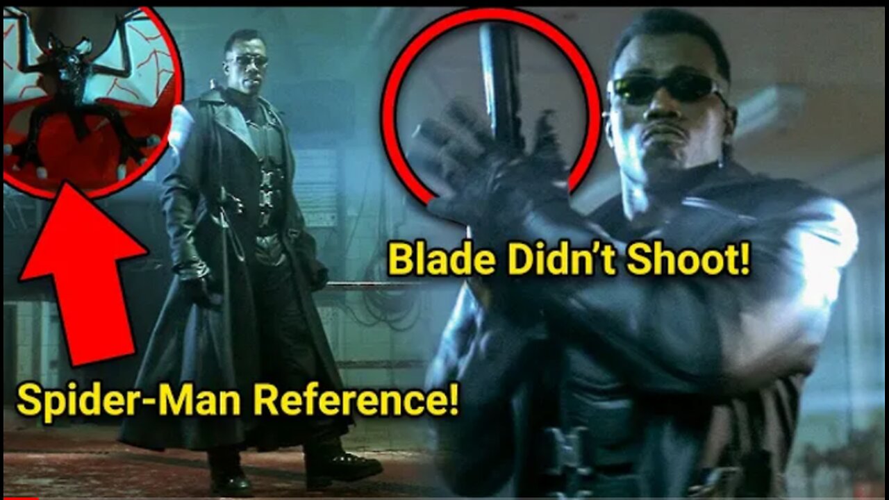 21 hiddendetails that you missed in Blade movie