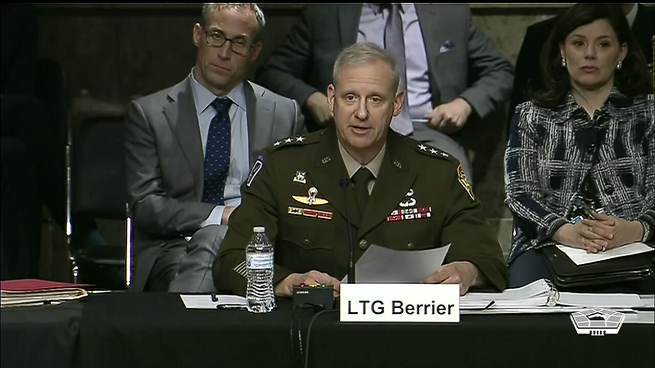 Defense Intelligence Officials Brief Senate Committee on Threats, Part 1