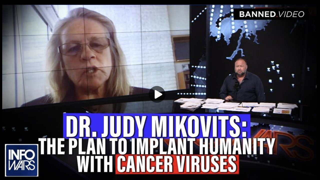 Dr. Judy Mikovits Exposes The Plan to Implant Humanity with Cancer Viruses