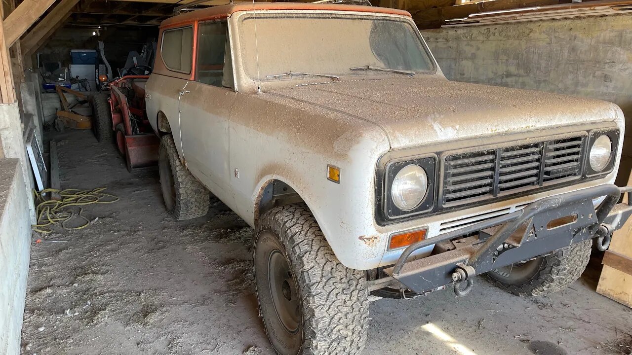 Restoring this 1976 Scout II: Order Of Man Scout Restoration pt. 1