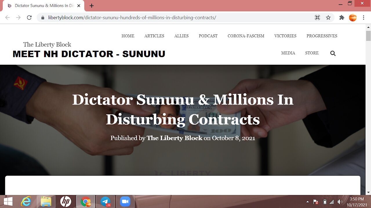 The Blackmail Trail That Led Me To Expose NH Goveror Sununu