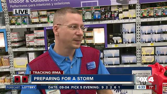 Lowe's helps residents prep for storm